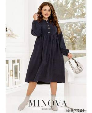 Сукня №2325-Темно-Синій