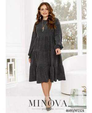 Сукня №2326-Графіт