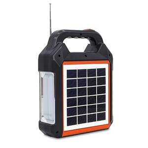 EP-0168 Бездротова Bluetooth-колонка Solar з ліхтариком та FM