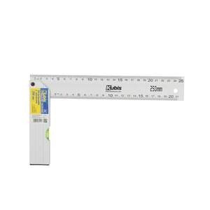 Угольник алюминиевый 300 мм с уровнем