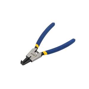 Щипцы для стопорных колец изогнутые на разжатие 160 мм