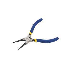 Щипцы для стопорных колец прямые на сжатие 160 мм