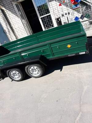 Новый легковой прицеп Лев 380 на торсионной подвеске