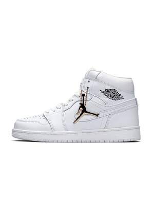 Кросівки Nike Air Jordan High All White / 38- 38