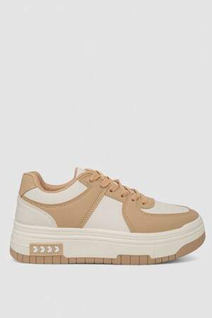 Кросівки жіночі, колір бежевий, 256RCB002-3