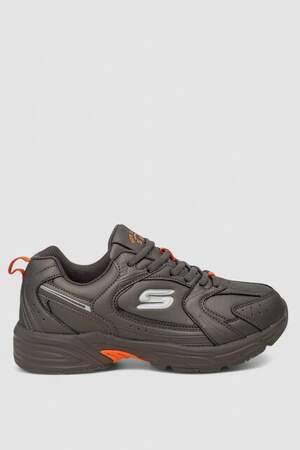 Кросівки чоловічі, колір сіро-помаранчевий, 248RCX617