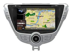 Штатная магнитола Dvd Gps Roadrover для Hyundai Elantra 2011 Штатная магнитола Dvd Gps Roadrover для Hyundai Elantra 2011