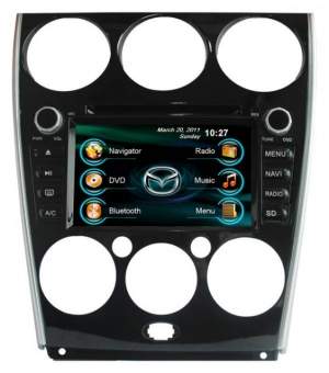 Штатная магнитола Dvd Gps Roadrover для Mazda 6 2007 Штатная магнитола Dvd Gps Roadrover для Mazda 6 2007