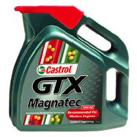 Автомобильное полусинтетическое масло Castrol GTX Magnatec SAE 10W-40 4L Автомобильное полусинтетическое масло Castrol GTX Magnatec SAE 10W-40 4L