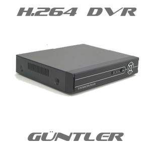 GTR-801 GÜNTLER 8-канальный цифровой видеорегистратор GTR-801 GÜNTLER 8-канальный цифровой видеорегистратор