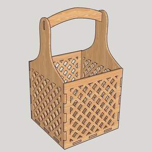 Кошик-кубик з ручною