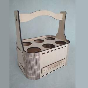 Переноска-ящик для 6 пив