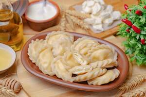 Вареники з солодким сиром