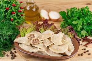 Вареники з м'ясом (свинина)