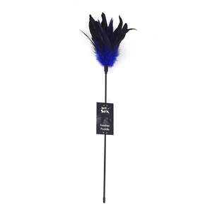 Лоскітка з пером півня Art of Sex – Feather Paddle, синя Лоскітка з пером півня Art of Sex – Feather Paddle, синя