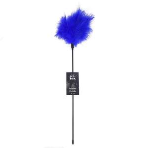 Лоскітка з пером індика Art of Sex – Feather Paddle, синя Лоскітка з пером індика Art of Sex – Feather Paddle, синя