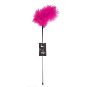 Лоскітка з пером індика Art of Sex – Feather Paddle, темно-рожева Лоскітка з пером індика Art of Sex – Feather Paddle, темно-рожева