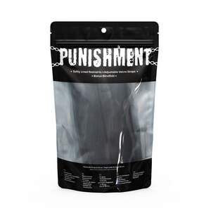 Фіксатори для руки і стегна Punishment - Thigh to Wrist Restraints - Black Фіксатори для руки і стегна Punishment - Thigh to Wrist Restraints - Black