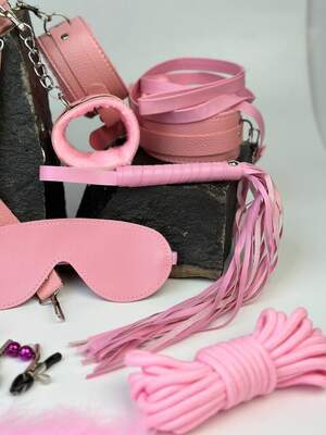 БДСМ набір (Бандажний набір) з 10 предметів БДСМ набір (Бандажний набір) з 10 предметів