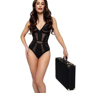 Набір для BDSM Bedroom Fantasies: Bondage Suitcase 13 Pcs - Cow Leather Набір для BDSM Bedroom Fantasies: Bondage Suitcase 13 Pcs - Cow Leather