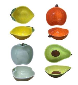 Миска керамічна для котів та собак у формі Гарбуза 10*4см  (арт.8899)