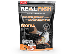 прикормка ПЛОТВА мигдаль-ваніль REALFISH прикормка ПЛОТВА мигдаль-ваніль REALFISH