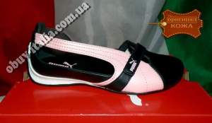 Босоножки - балетки детские кожаные PUMA ESPERA GLITTER FS PS из Италии Босоножки - балетки детские кожаные PUMA ESPERA GLITTER FS PS из Италии