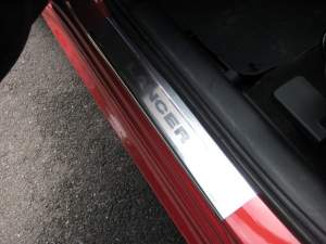 Накладки на пороги Mitsubishi LANCER IX Накладки на пороги Mitsubishi LANCER IX