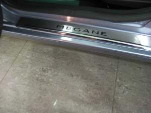 Накладки на пороги Renault MEGANE Накладки на пороги Renault MEGANE