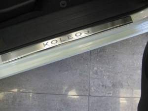 Накладки на пороги Renault KOLEOS Накладки на пороги Renault KOLEOS