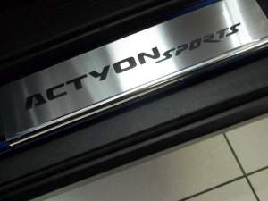 Накладки на пороги Ssang Yong ACTYON sports Накладки на пороги Ssang Yong ACTYON sports