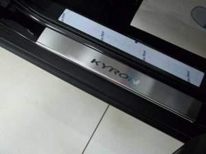 Накладки на пороги Ssang Yong KYRON Накладки на пороги Ssang Yong KYRON
