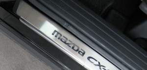 Накладки на пороги Mazda CX-7 Накладки на пороги Mazda CX-7