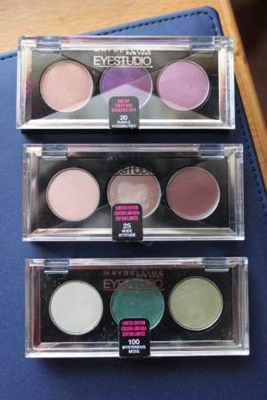 Тени для глаз Maybelline EyesStudio 3-цвета