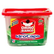Omino Bianco-IdroCaps Одноразовые Екодозы для стирки с ополаскивателем Omino Bianco-IdroCaps Одноразовые Екодозы для стирки с ополаскивателем
