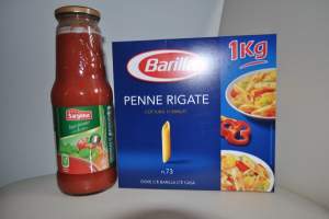 Макарон.Издел. BARILLA n.73. Penne rigate, 1 кг.