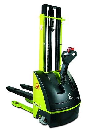 Штабелер самоходный с электроподъемом Pramac Lifter серия GX 1228. (II Ed.)FREE LIFT. PLUS