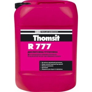 Дисперсионная грунтовка для впитывающих минеральных оснований Thomsit R 777 Дисперсионная грунтовка для впитывающих минеральных оснований Thomsit R 777