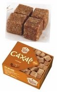 Сахар прессованный с корицей в форме кубиков, расфасованный в картонные коробки по 500г. Сахар прессованный с корицей в форме кубиков, расфасованный в картонные коробки по 500г.
