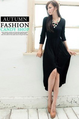 Graceful Style Irregular Lap Dress Blue Graceful Style Irregular Lap Dress Blue