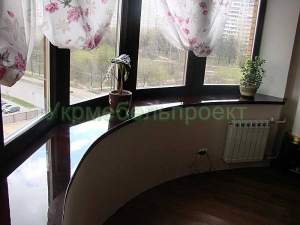 Подоконник из искусственного камня Corian Подоконник из искусственного камня Corian