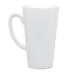 Чашка LATTE белая с нанесением, большая Чашка LATTE белая с нанесением, большая