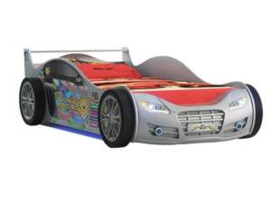 Кровать-машина RX800 night light Silver Metallic Grifon Style (Грифон Стайл) Кровать-машина RX800 night light Silver Metallic Grifon Style (Грифон Стайл)