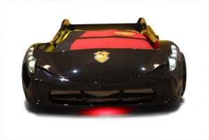 Кровать-машина WERT Mobilya Ferrari FF (ВЕРТ Мобиля Феррари ЭфЭф) черная Кровать-машина WERT Mobilya Ferrari FF (ВЕРТ Мобиля Феррари ЭфЭф) черная
