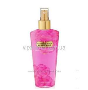 VICTORIAS SECRET Парфюмированный спрей Клубника и шампанское 250 ml VICTORIAS SECRET Парфюмированный спрей Клубника и шампанское 250 ml