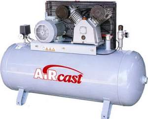 Компрессор поршневой воздушный Aircast СБ4/Ф-270.LB50 Компрессор поршневой воздушный Aircast СБ4/Ф-270.LB50