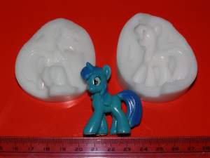 Силиконовый молд Пони 2 3D Силиконовый молд Пони 2 3D