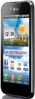 LG P970 Optimus Black