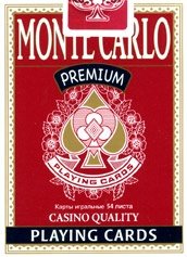 Карты игральные MONTE CARLO 707 red Карты игральные MONTE CARLO 707 red