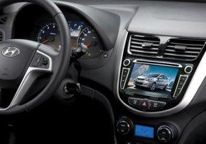 Штатная магнитола Phantom DVM-1010G x5 Hyundai Accent Штатная магнитола Phantom DVM-1010G x5 Hyundai Accent